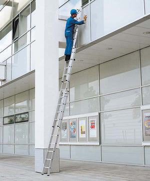 Zarges Z600 3 Section Extension Ladder - 8.6 m
