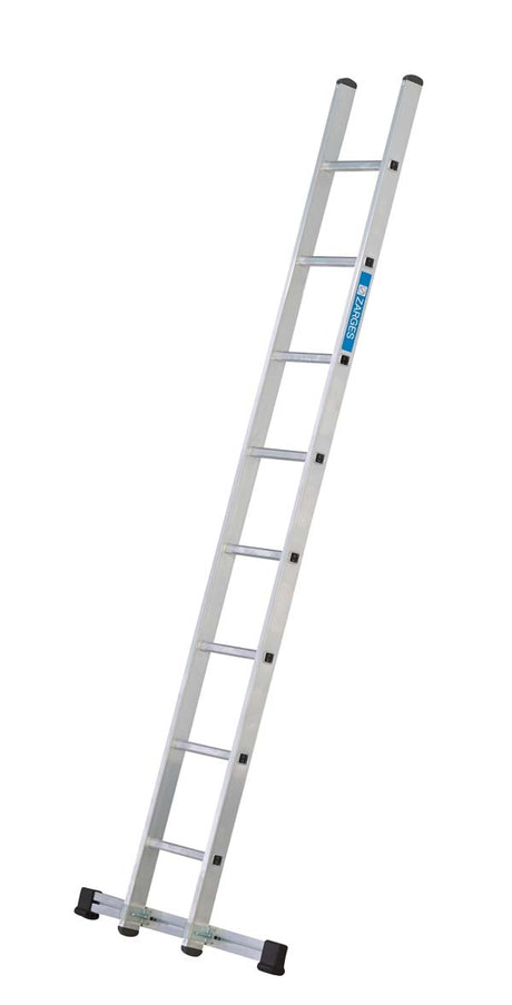 Zarges-Single-Section-Ladder-With-Stabiliser-Bar