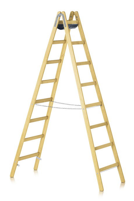 Zarges-Timber-Double-Sided-Stepladder