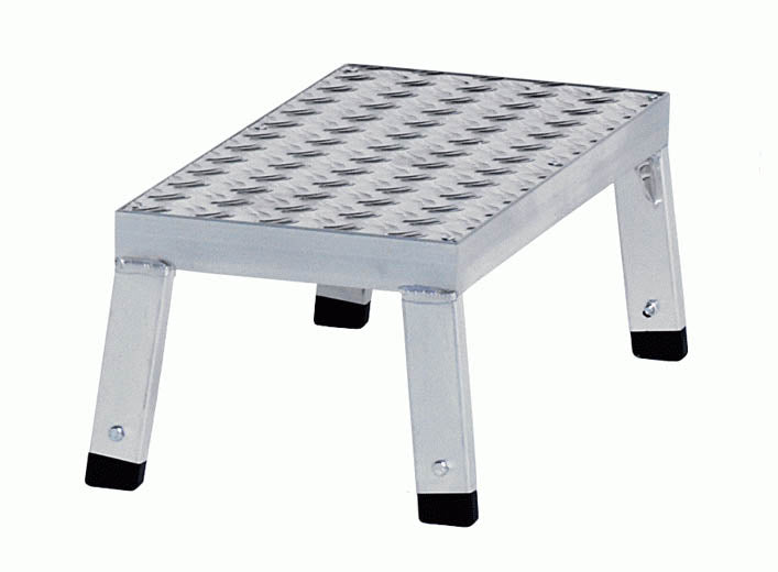Small Work Platform Steps Zarges Aluminium Modular Work Platform Steps 1 Tread | 40261 – Ladderstore