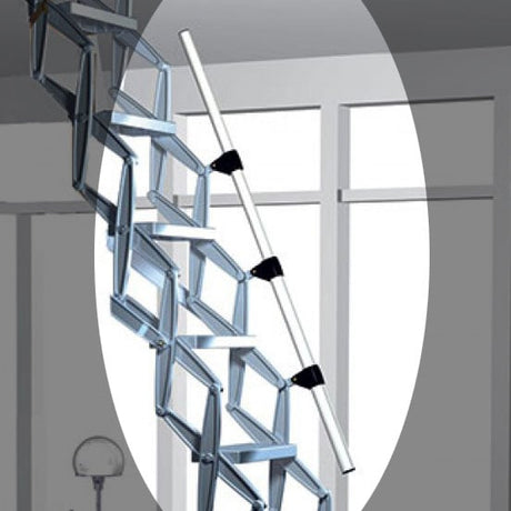 Telescopic Handrail for Zig Zag Heavy Duty Concertina Ladder