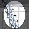 Telescopic Handrail for Zig Zag Concertina Ladder