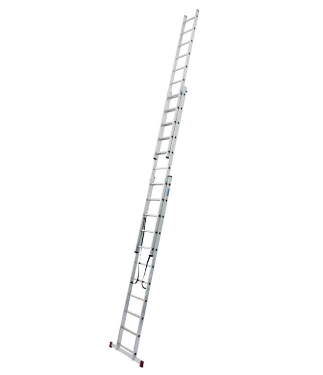 vraag naar Kip Andere plaatsen Krause Square Rung Triple Section EN131 Extension Ladder - 3x11 Rung
